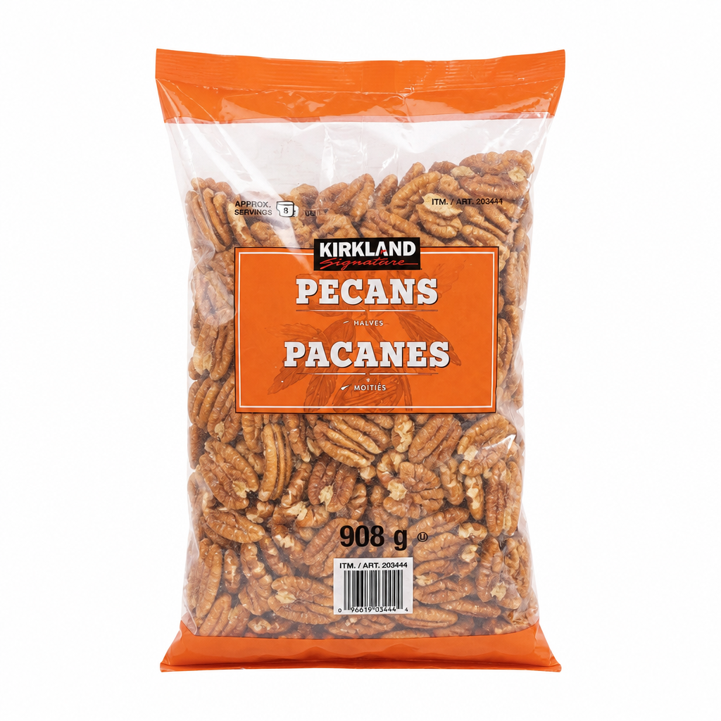 Kirkland Pecan Halves - 1 x 908 Grams