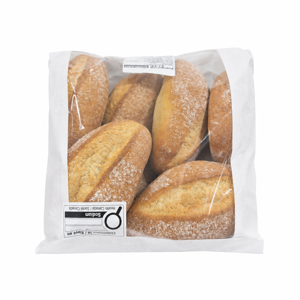 European Style Crusty Rolls - 1 x 680 Grams