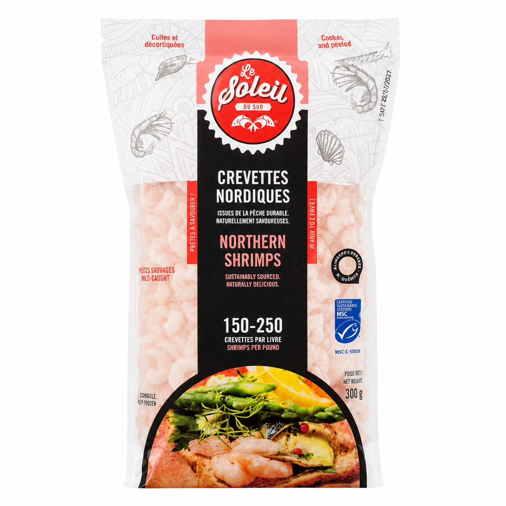 Le Soleil Shrimp Cooked 150-250 - 1 x 675 Grams