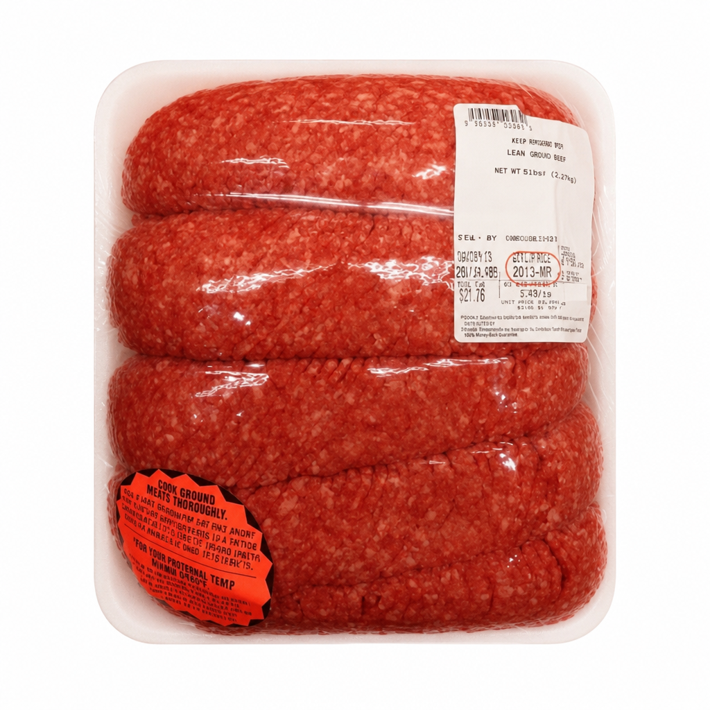 Lean Ground Beef - 1 x 2.5 KG