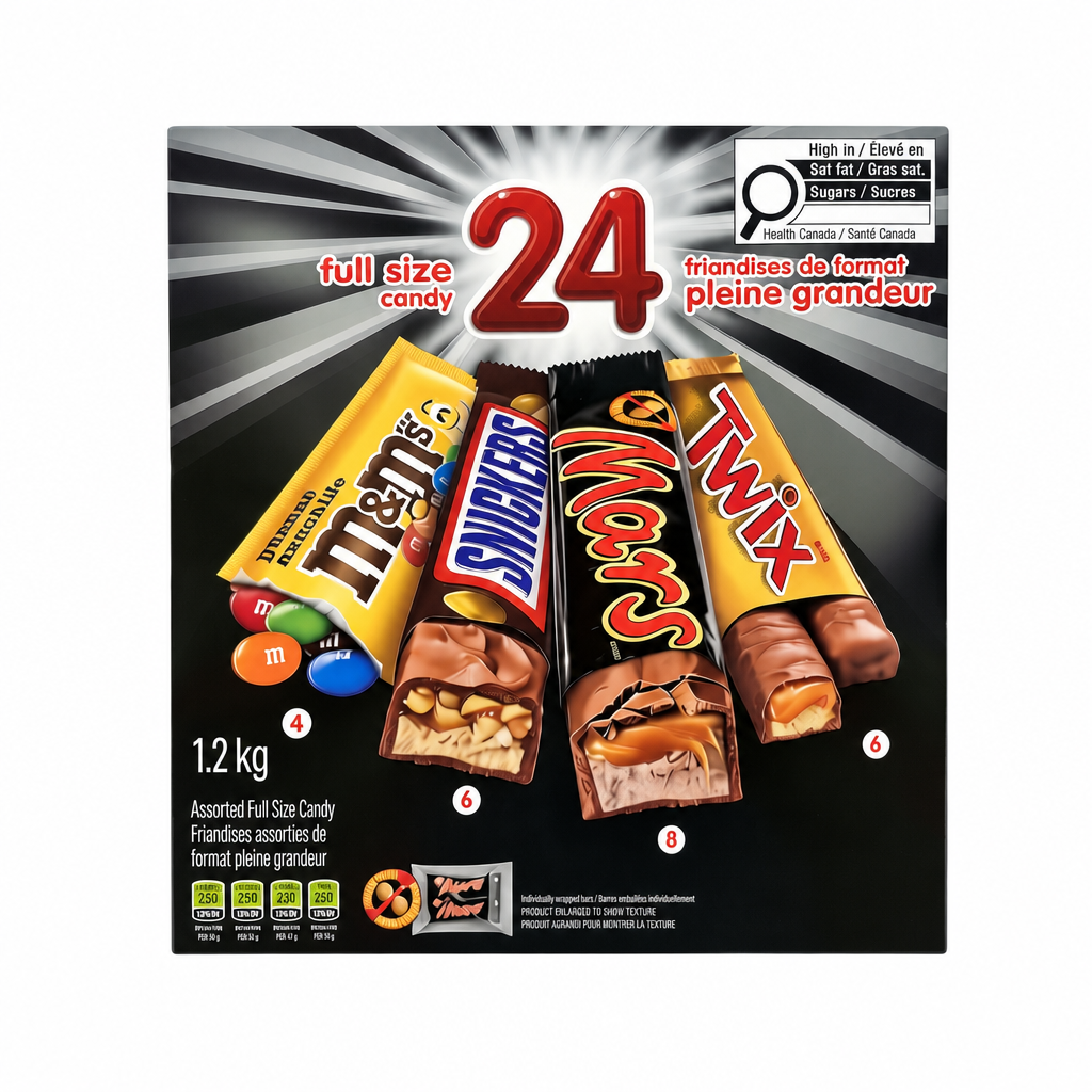 Mars Assorted Bars - 1 x 1.2 KG