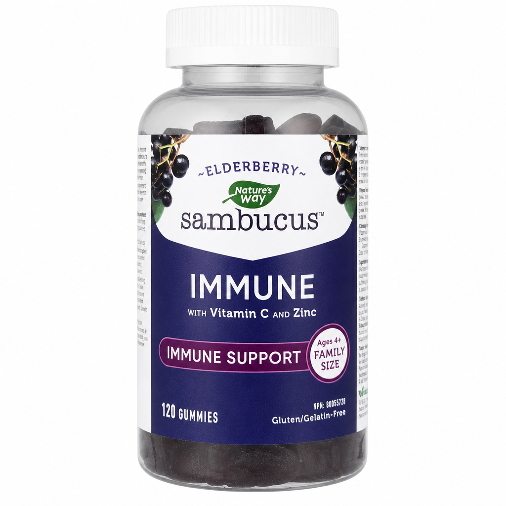 Nature's Way Sambucus Immune Gummies 120-Pack - 1 x 765 Grams