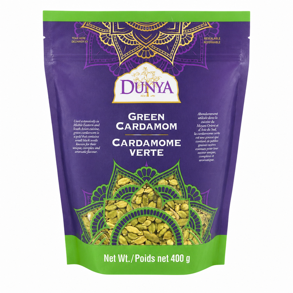 Dunya Green Cardamom - 1 x 400 Grams
