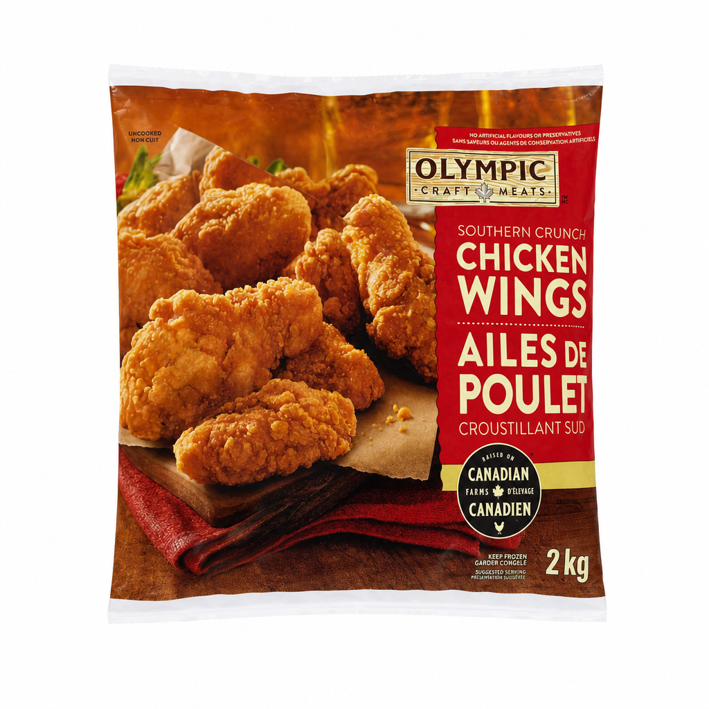 Olympic Southern Crunch Wings - 1 x 2 Kilos