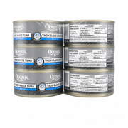 Ocean's Canned Flaked White Tuna - 6 x 184 Grams