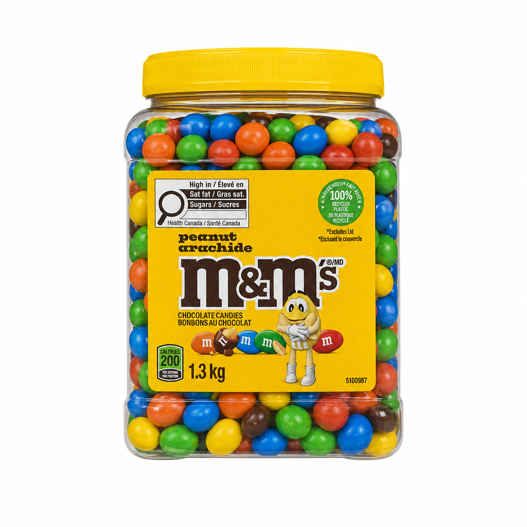 Peanut M&M's - 1 x 1.3 Kilos