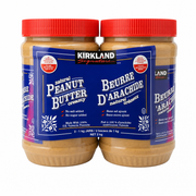 Kirkland Natural Peanut Butter 2-Pack - 2 x 1000 Grams
