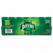 Perrier Slim Cans 35-Pack - 35 x 250 Grams
