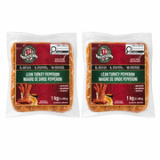 Grimm's Lean Turkey Pepperoni - 2 x 500 Grams