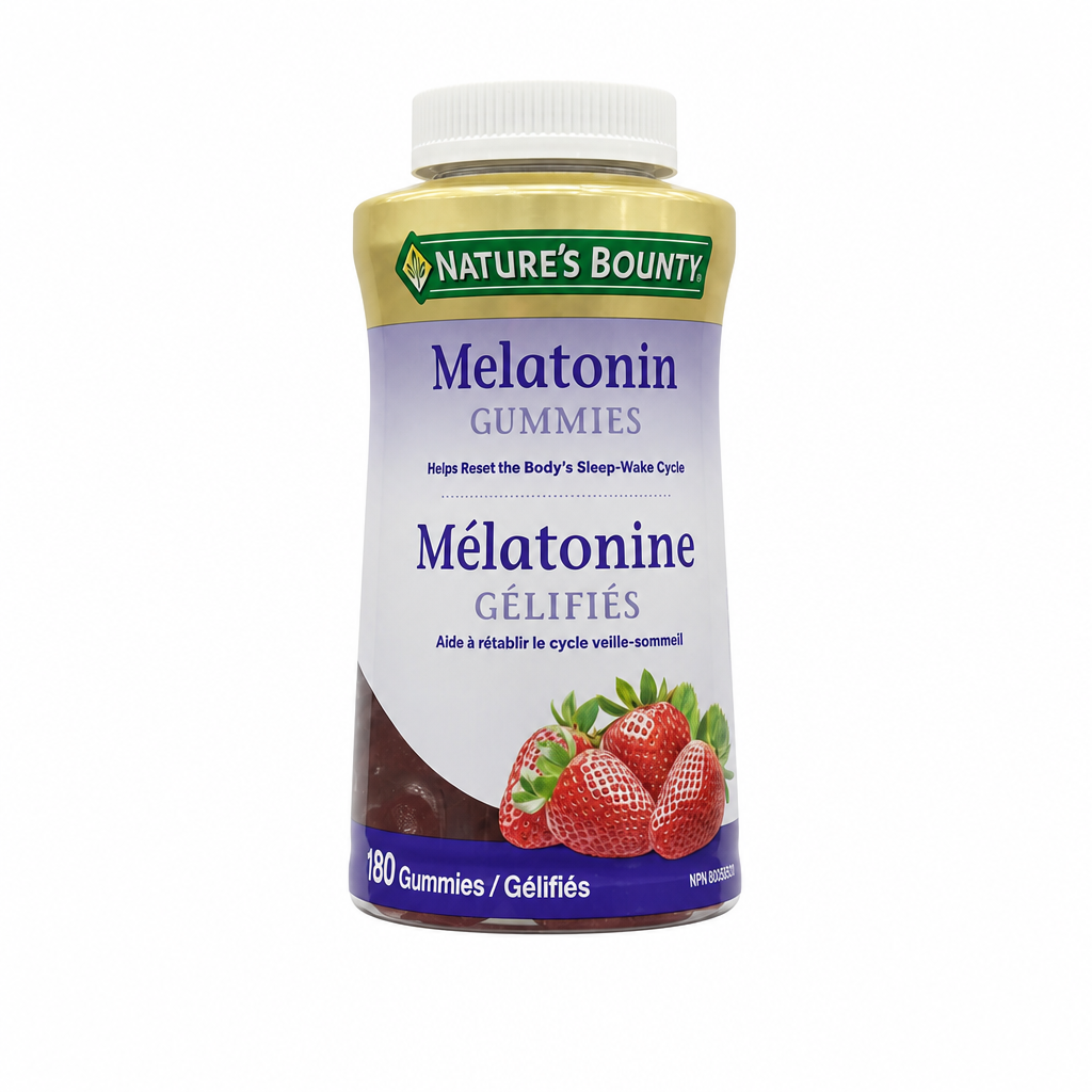 Nature's Bounty Melatonin Gummies 180-Pack - 1 x 220 Grams