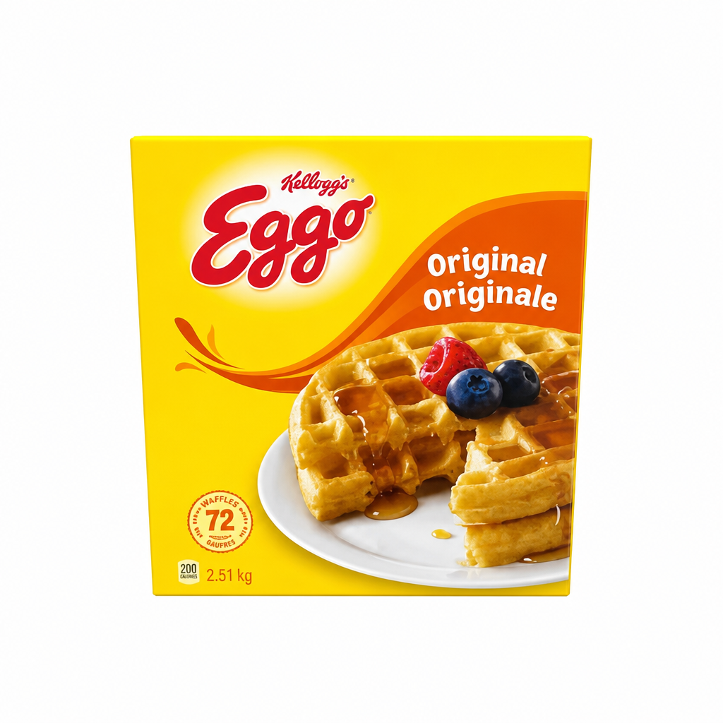 Kellogg's Eggo Waffles - 1 x 2.52 Kilos