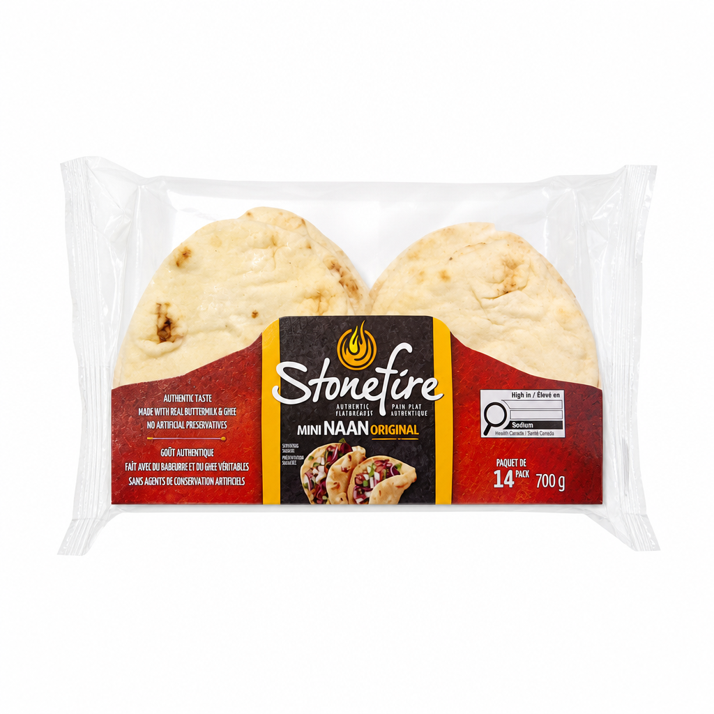 Stonefire Mini Naan Original - 1 x 700 Grams