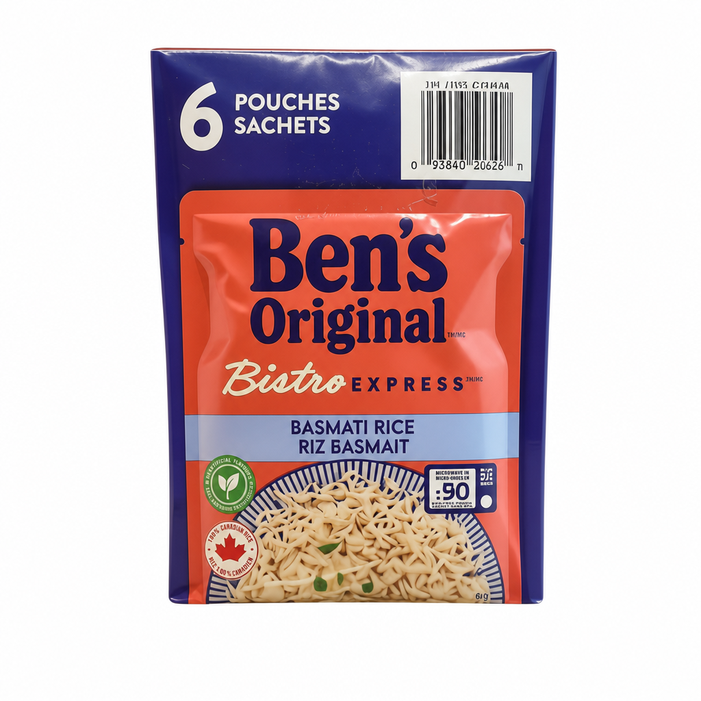 Bistro Express Basmati Rice - 6 x 250 Grams