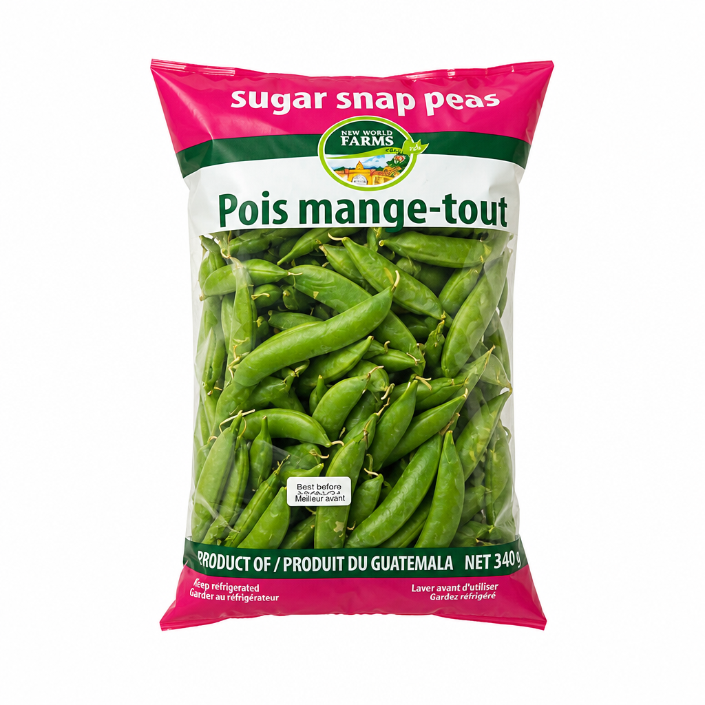 Sugar Snap Peas - 1 x 680 Grams