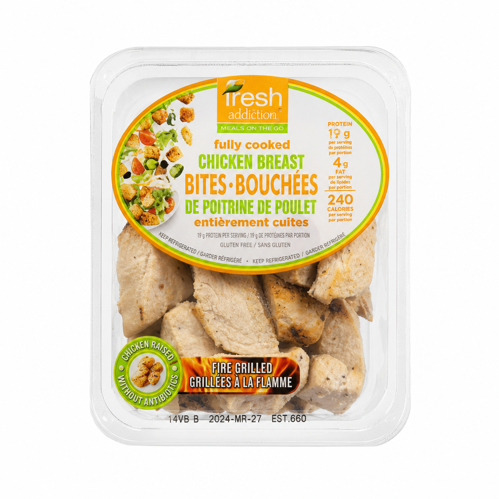 Fresh Additions Chicken Breast Bites - 10 x 100 Grams