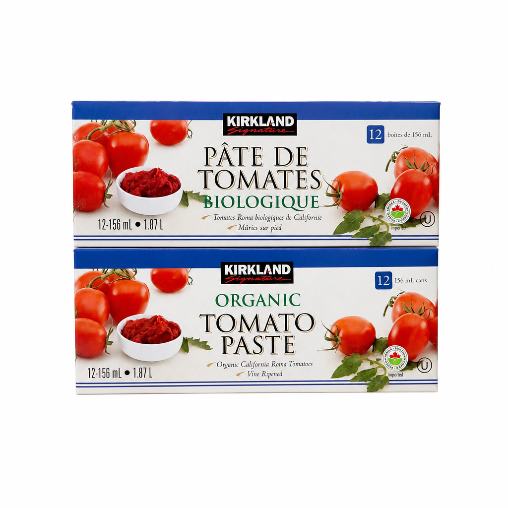Kirkland Signature Organic Tomato Paste 12-Pack - 12 x 156 Grams
