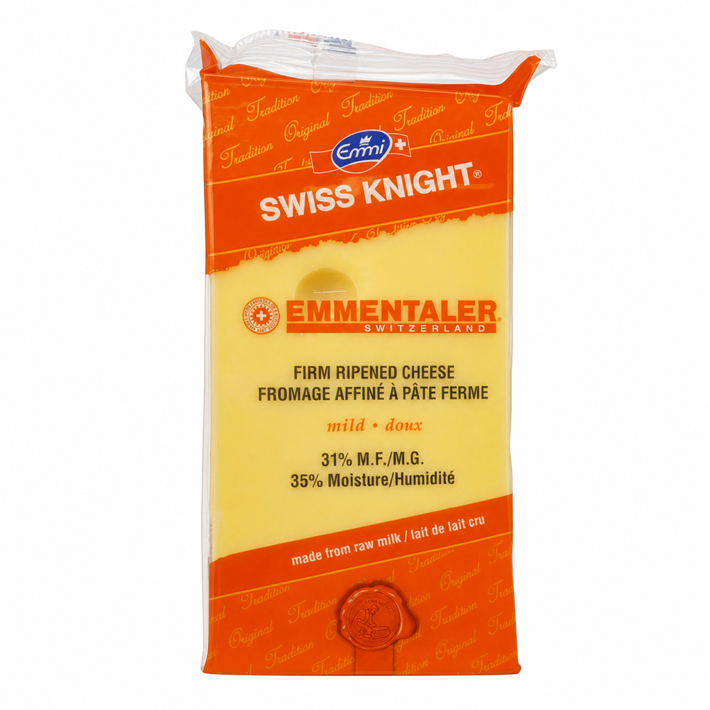 Swiss Knight Emmental Mild Cheese - 1 x 450 Grams