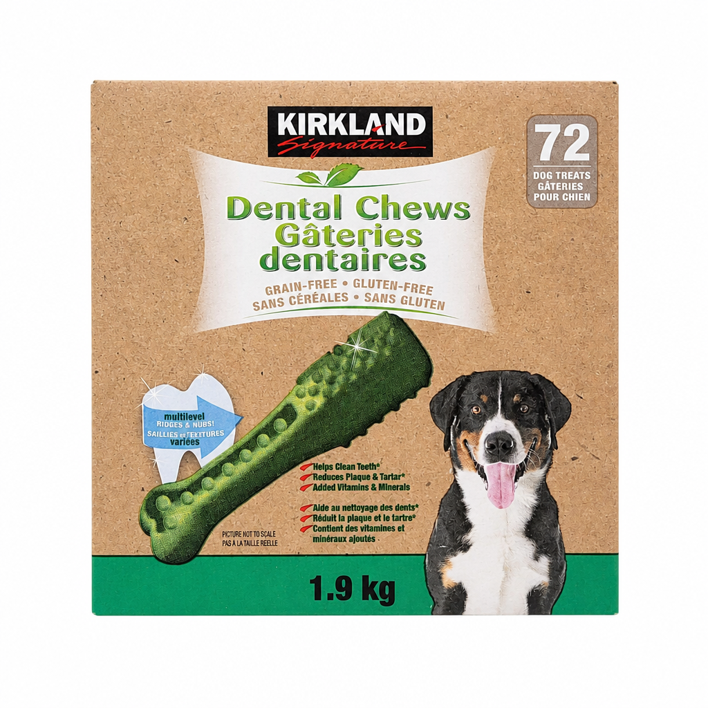 Kirkland Signature Dental Chews - 1 x 2.033 Kilos