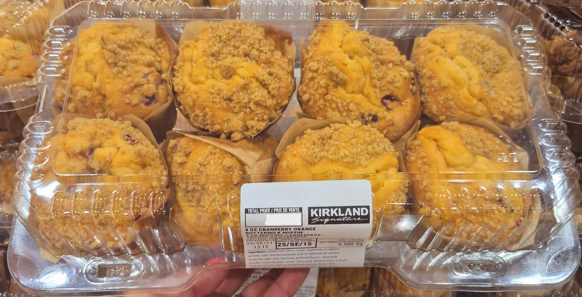 Cranberry Orange Buttermilk Muffins - 1 x 1 KG