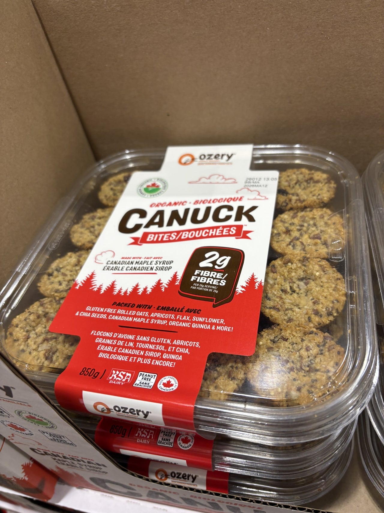 Ozery Canuck Bites - 1 x 850 Grams