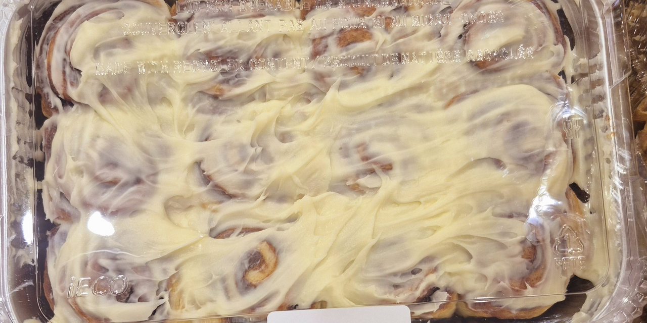 Cinnamon Danish Rolls - 1 x 1 KG