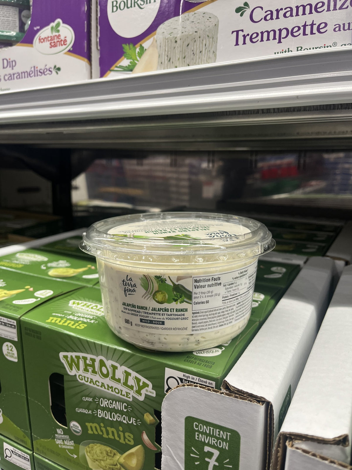 La Terra Fina Jalapeno Ranch Dip - 1 x 680 Grams
