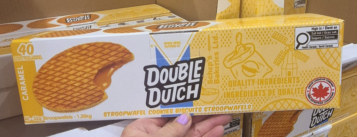 Double Dutch Stroopwafel Cookies - 1 x 1.32 KG