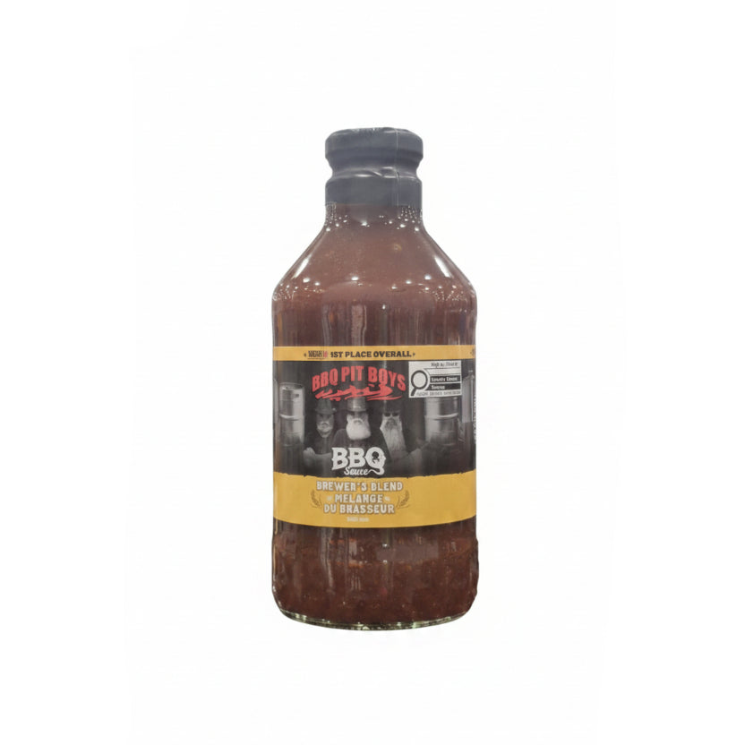 BBQ Pit Boys Brewers Blend Sauce - 1 x 650 ML