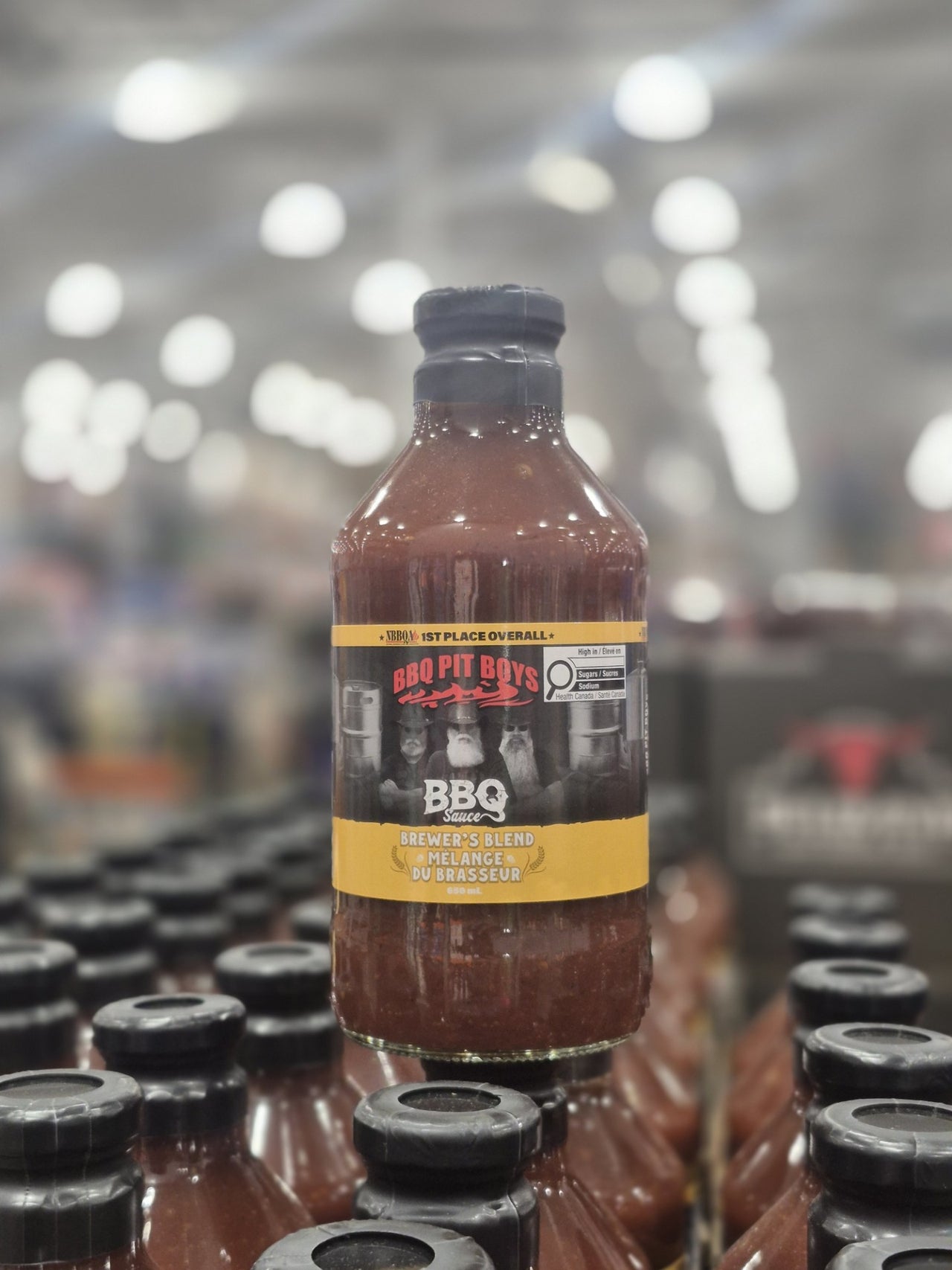 BBQ Pit Boys Brewers Blend Sauce - 1 x 650 ML