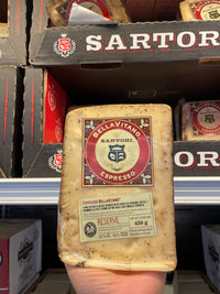 Thumbnail for Image of Satori Espresso Bellavitano Cheese - 1 x 450 Grams