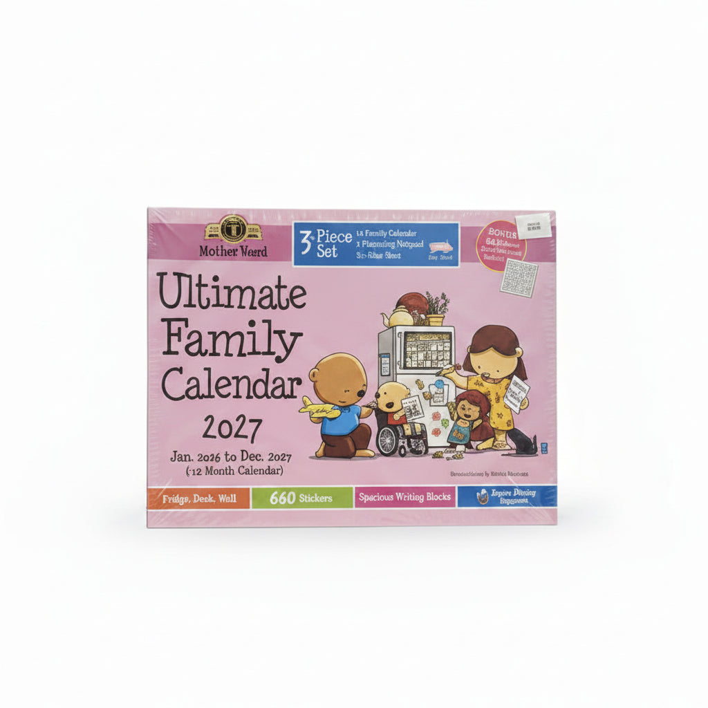 Motherword Family Planner 2027 - 1 x 589 Grams
