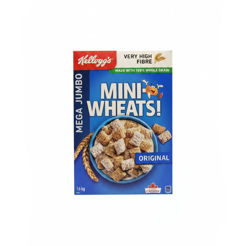 Kellogg's Mini-Wheats Cereal - 1 x 1.6 Kilos