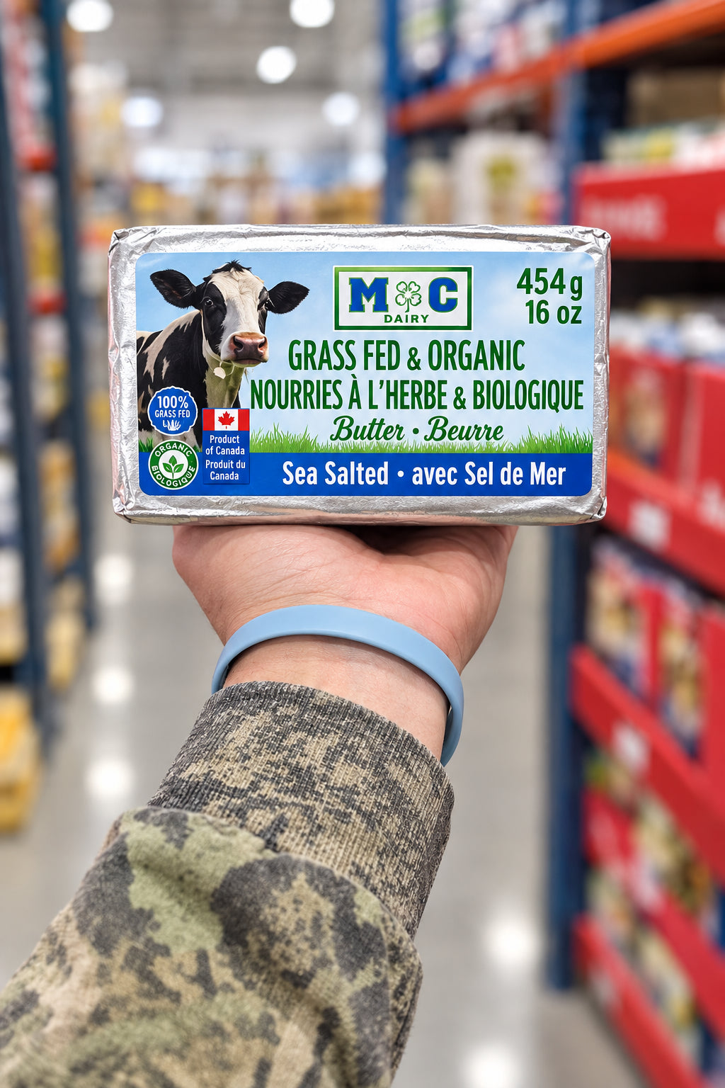 MC Dairy Butter - 1 x 454 Grams