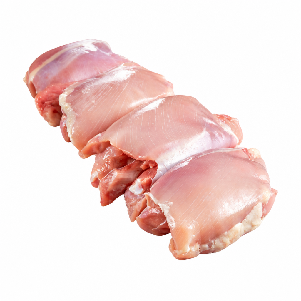 Farm 2 Fork Boneless Skinless Chicken Thighs - 1 x 2.7 Kilos