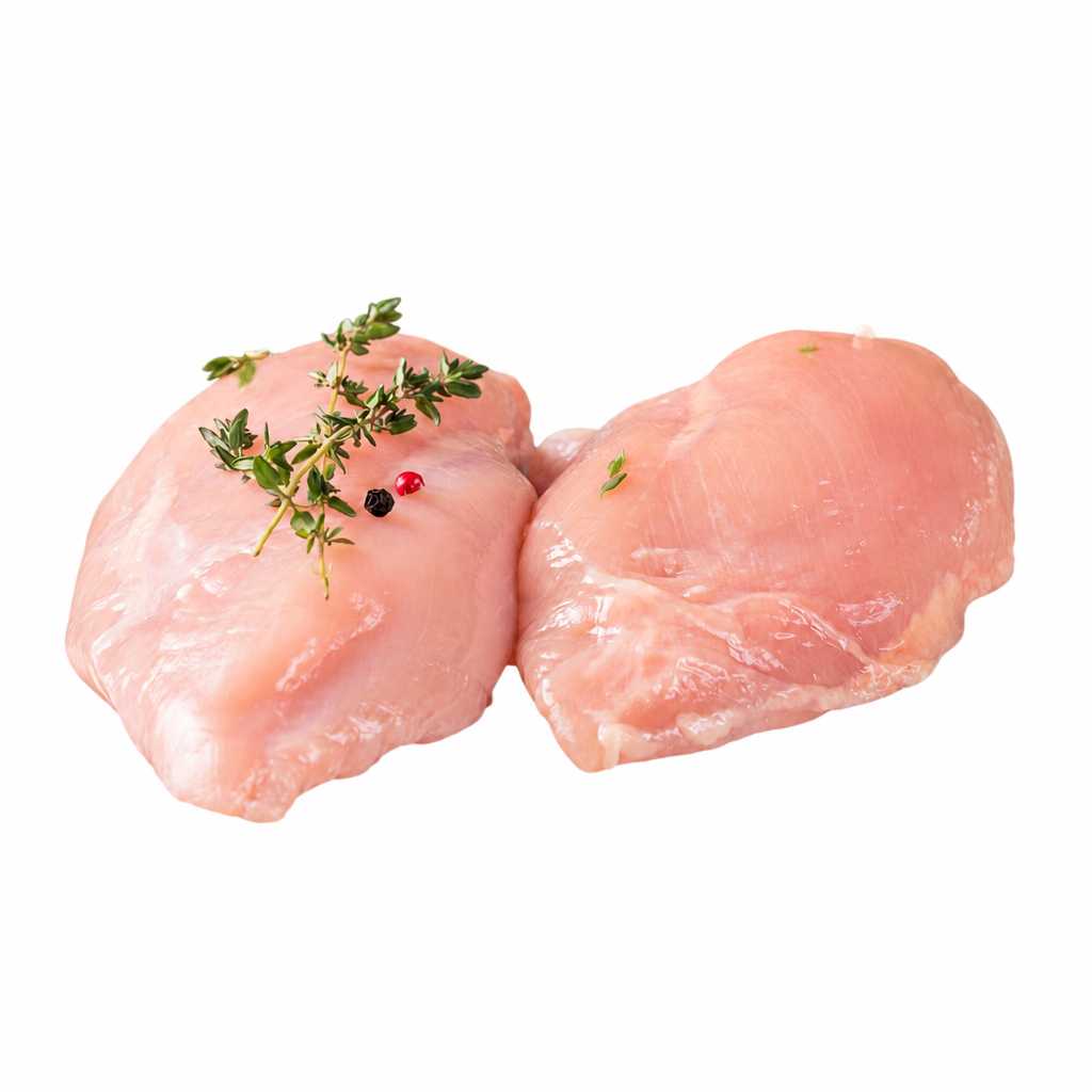 Farm 2 Fork Certified Organic Boneless Skinless Chicken Breasts - 10 x 141 Grams