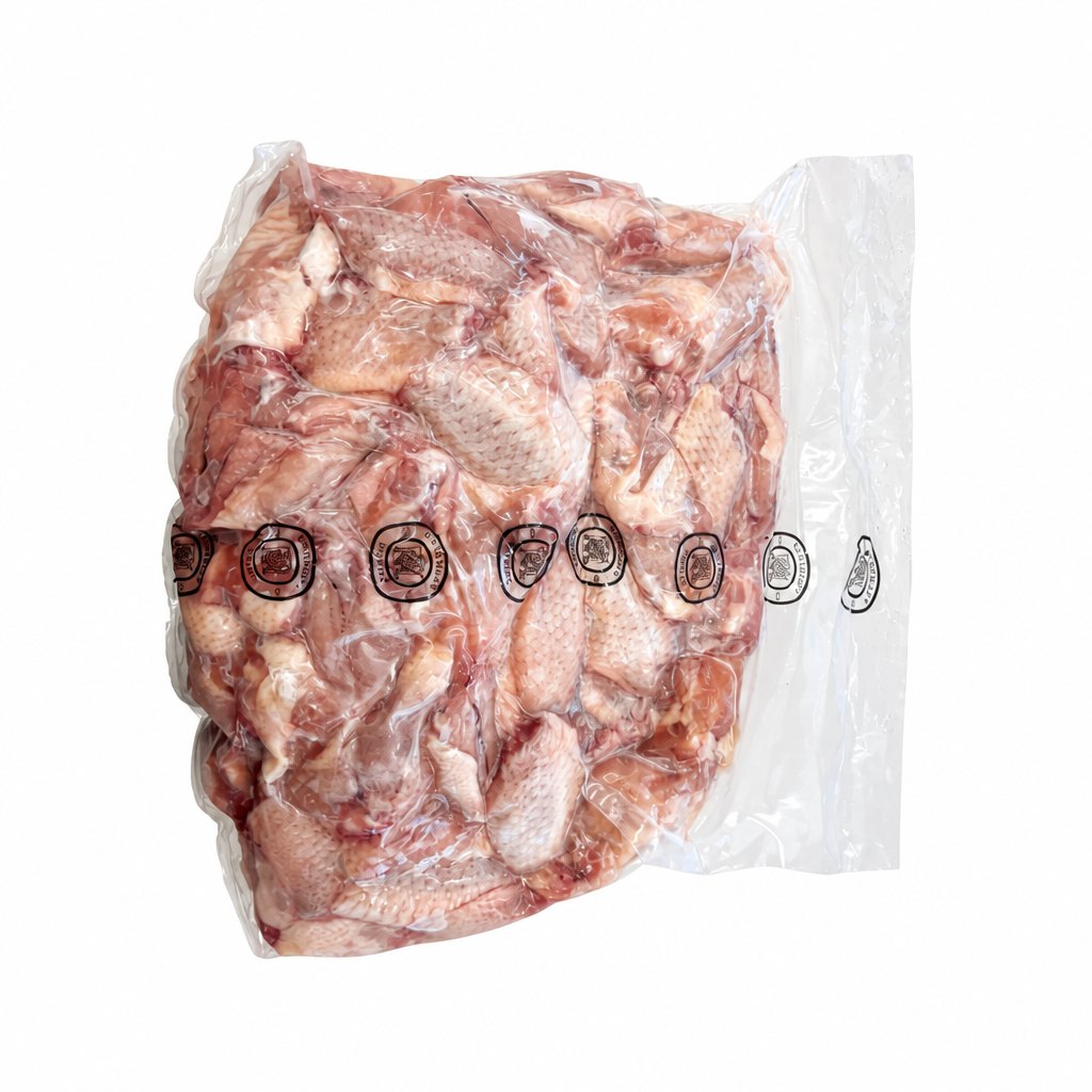 Farm 2 Fork Organic Chicken Wings - 1 x 4.5 KG