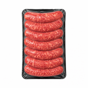 Farm 2 Fork Certified Organic Nitrate Free Grass Fed Beef Sausages - 1 x 275 Grams