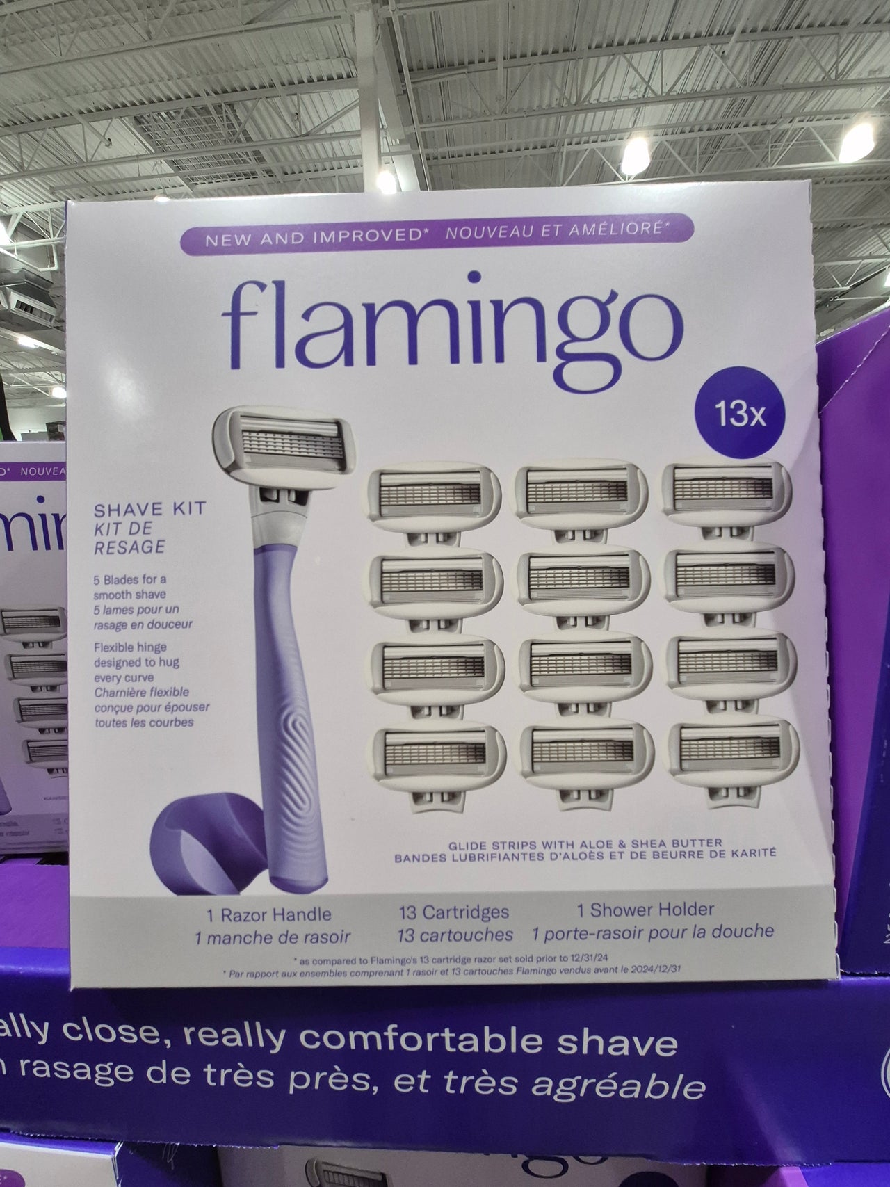 Flamingo Lilac Razor (Pack of 13) - 1 x 300 Grams