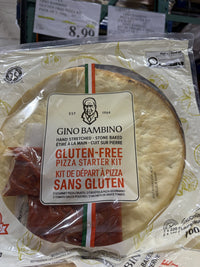 Thumbnail for Gino Bambino Gluten Free Pizza Kit Pack of 2 - 1 x 700 Grams