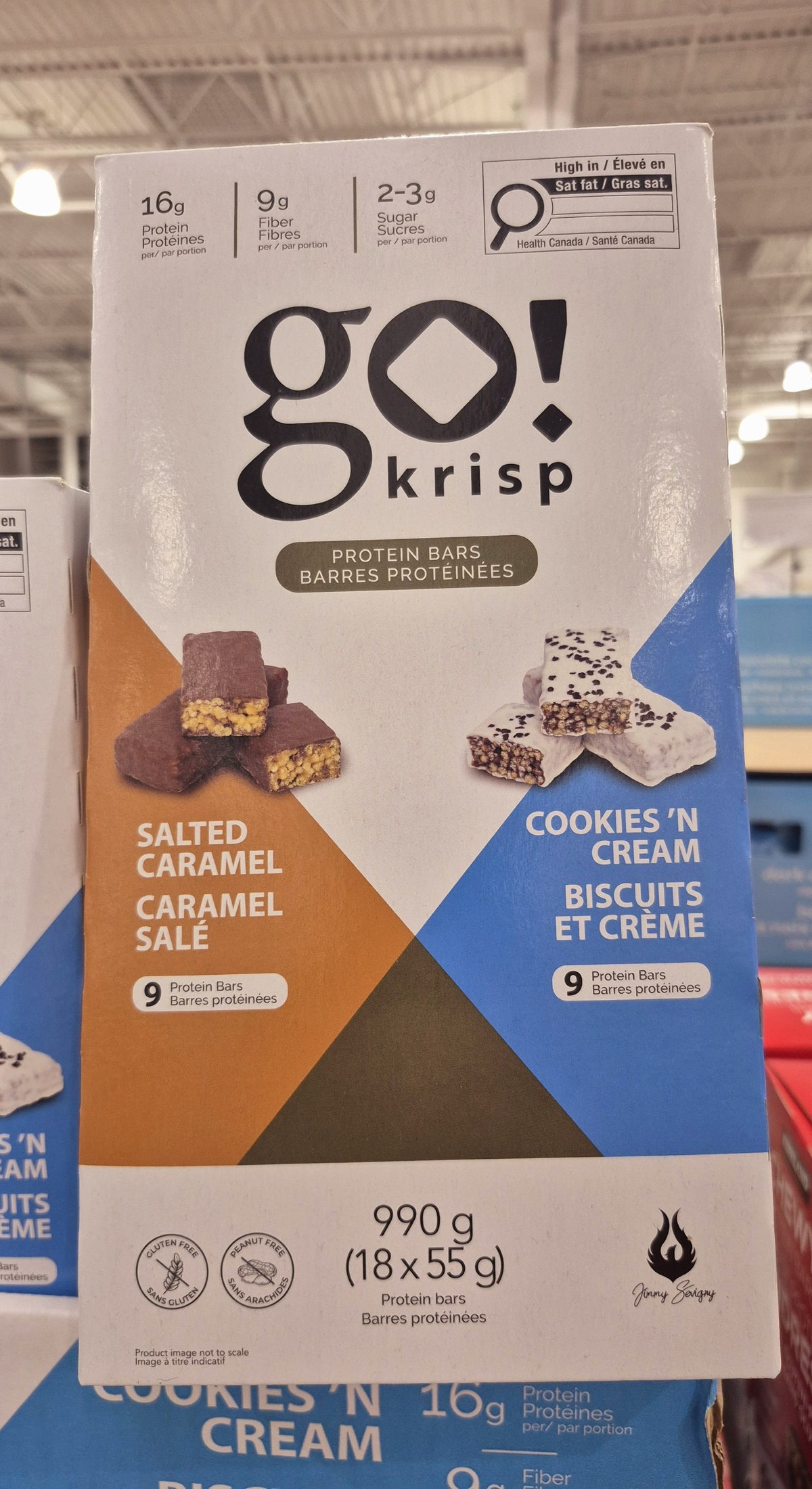 Go! Krisp Protein Bars - 1 x 990 Grams