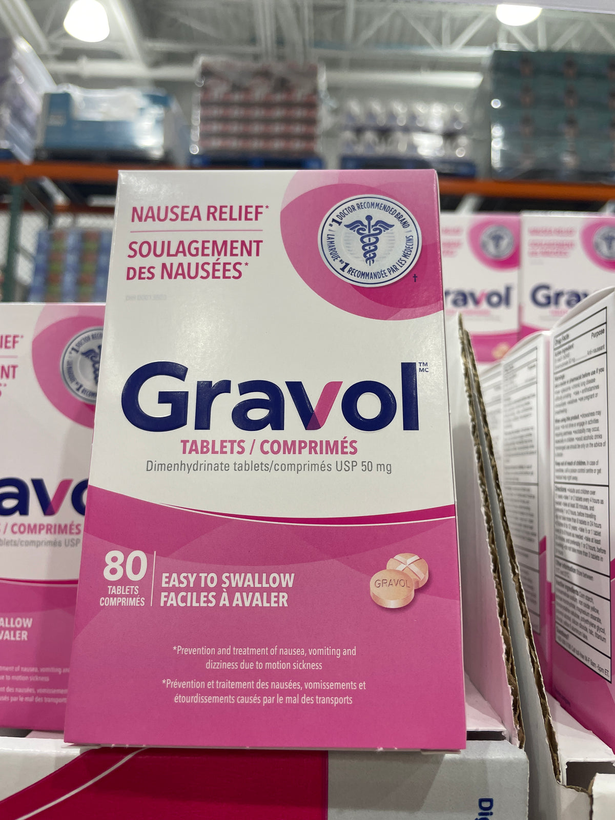 Gravol Antinauseant - 1 x 50 Grams