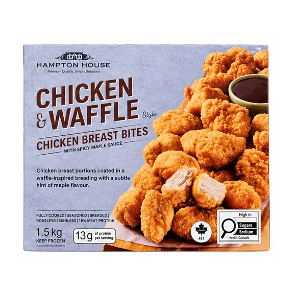Waffle & Chicken Breast Bites