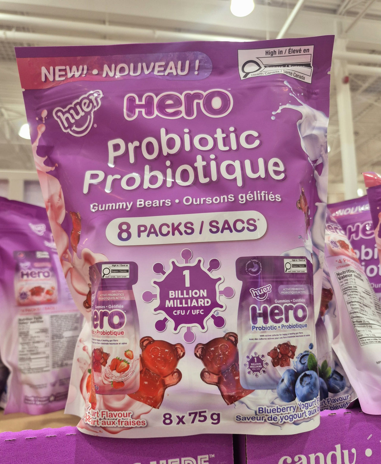 Huer Hero Probiotic Gummies - 1 x 600 grams