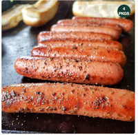 Thumbnail for Farm 2 Fork All Beef Hotdogs - 4 packs of 6