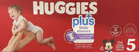 Thumbnail for Huggies Little Movers Plus, Size 5, 156-Pack - 1 x 5.2 Kilos