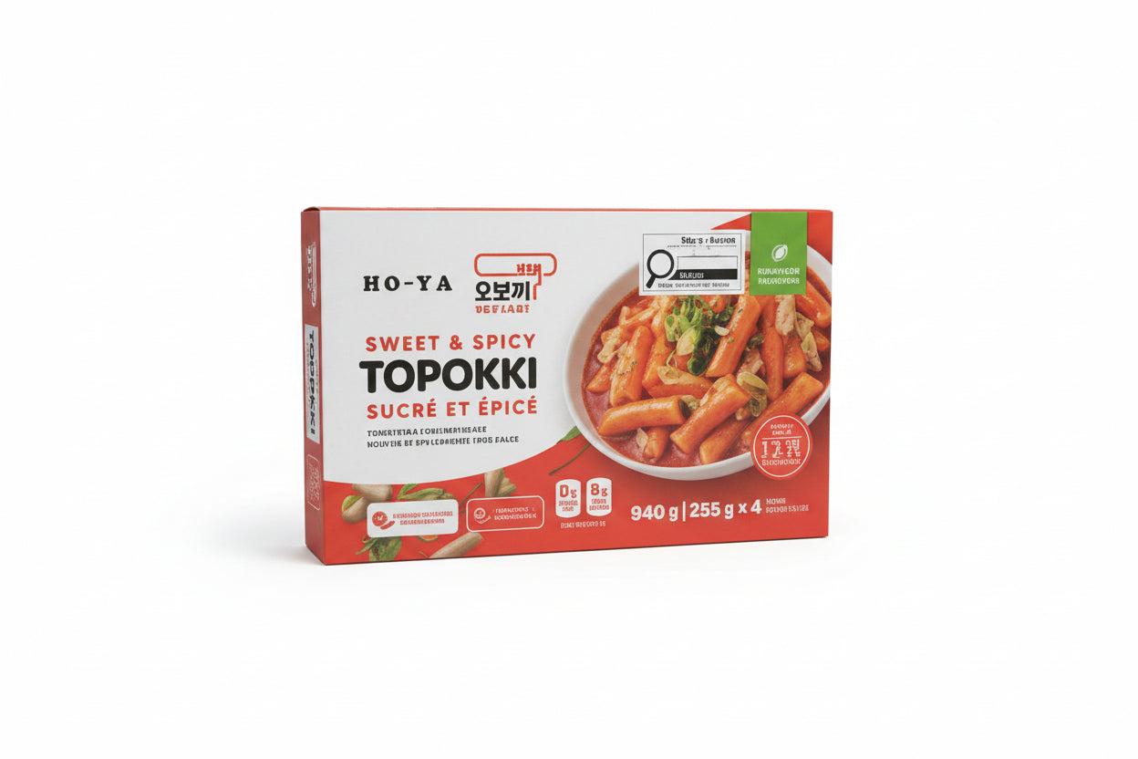Sweet & Spicy Topokki - 1 x 940 Grams