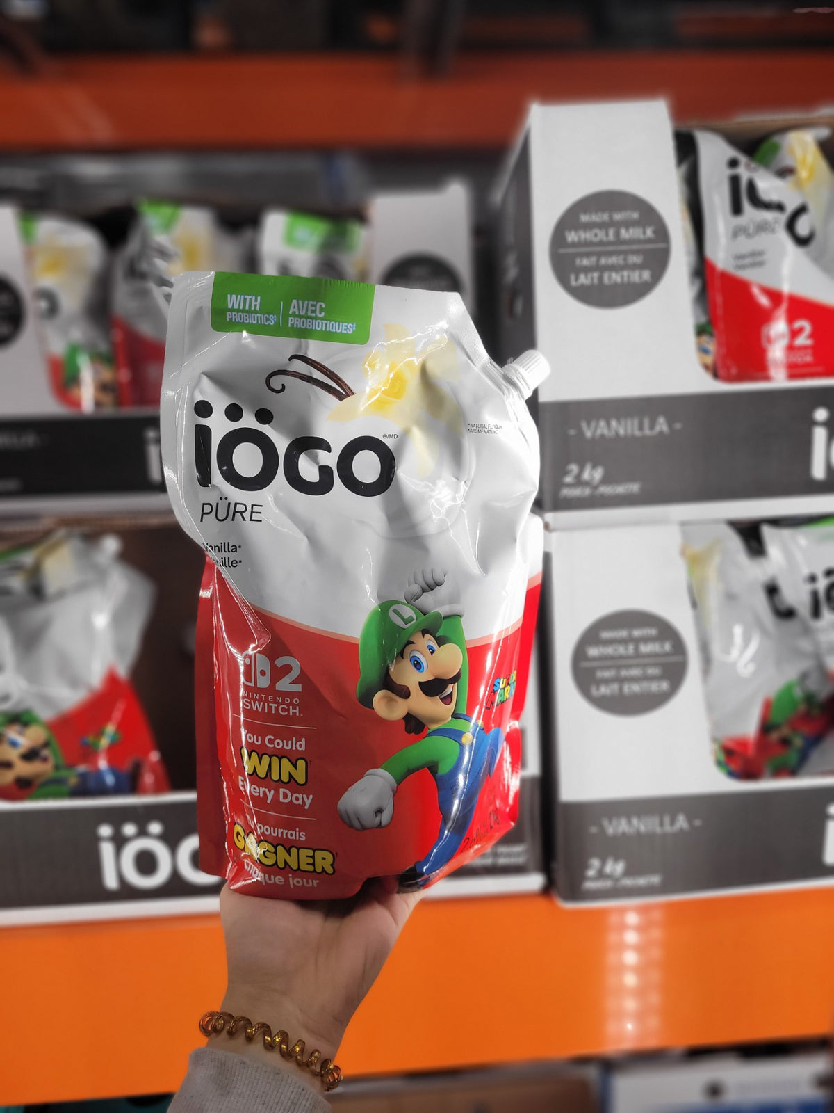 IÖGO Püre Vanilla Yogurt - 1 x 2 Kilos