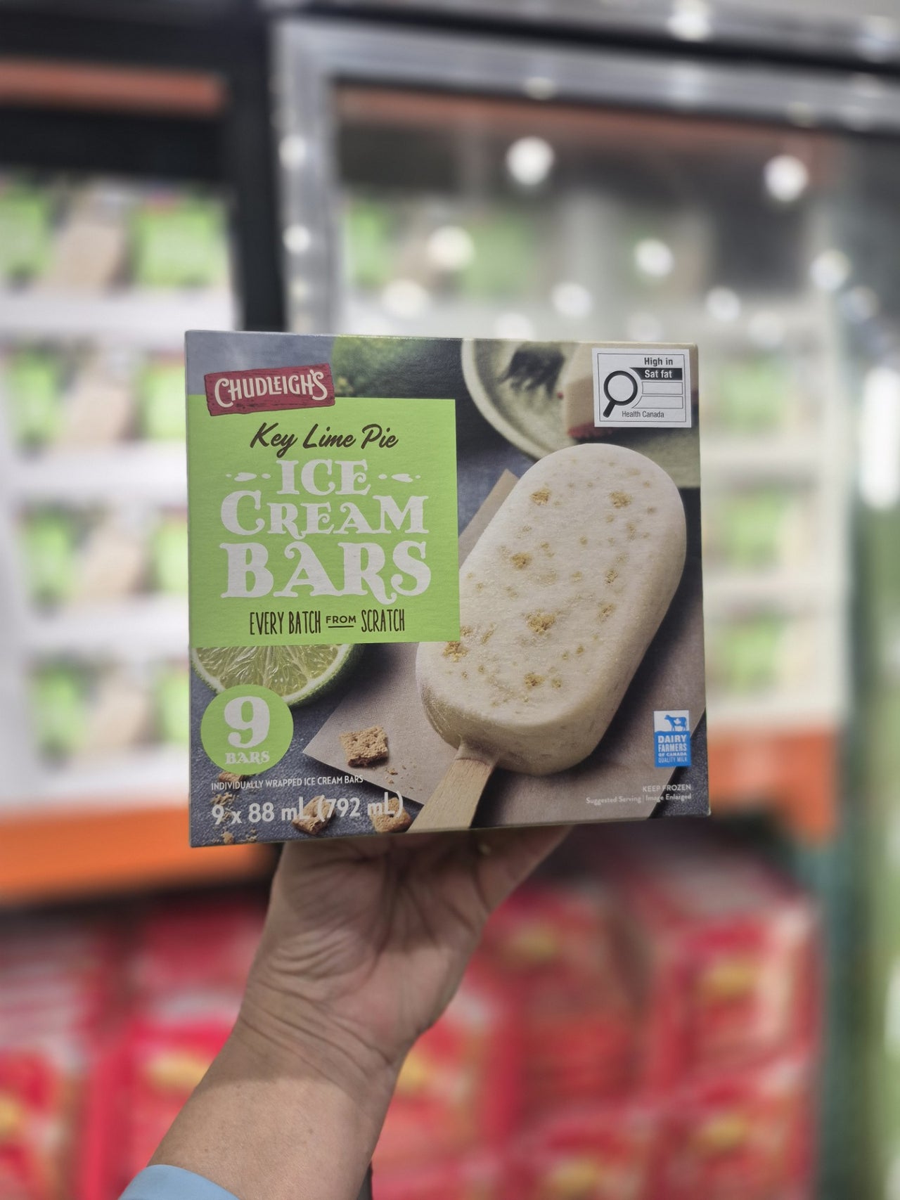 Chudleigh's Key Lime Ice Cream Bar - 9 x 88ML