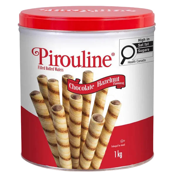 Chocolate Hazelnut filled rolled Wafers - 1 x 1 KG