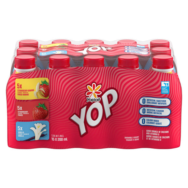 Yoplait YOP 15-Pack - 15 x 200 Grams